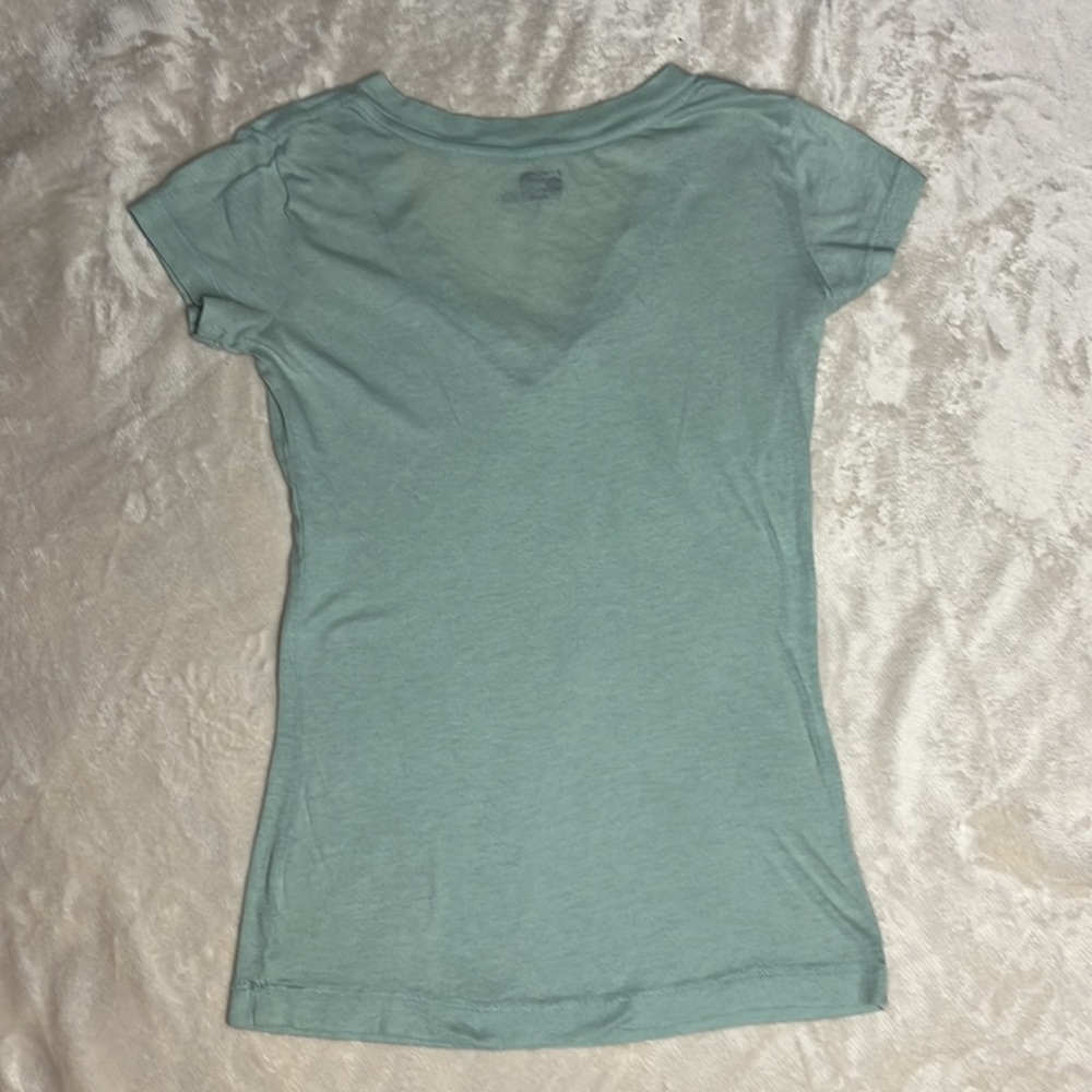 3 BDG V-Neck Tees (Olive Green, Teal Blue and White) - Picture 9 of 9